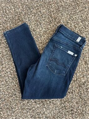 7 For All Mankind Women's Josefina Skinny Boyfriend Jeans size 26